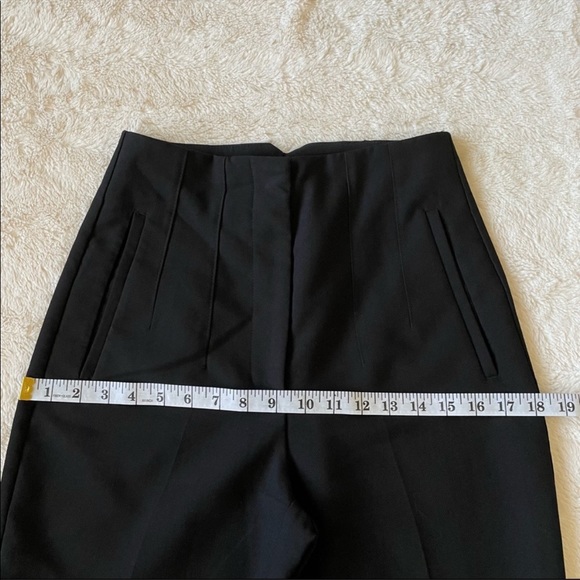 Black High Waisted Tailored Trouser Pants XS - Picture 8 of 14